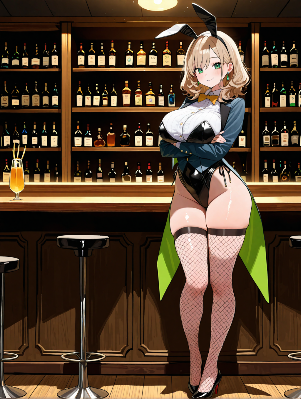 バニーガールの柚月さん