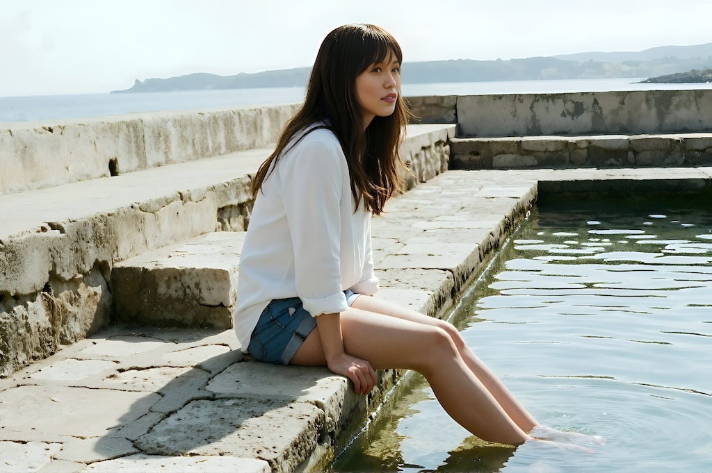 足湯（違