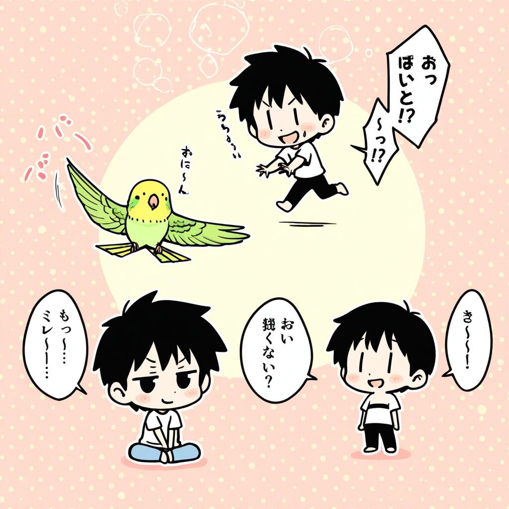 インコのぴーちゃん