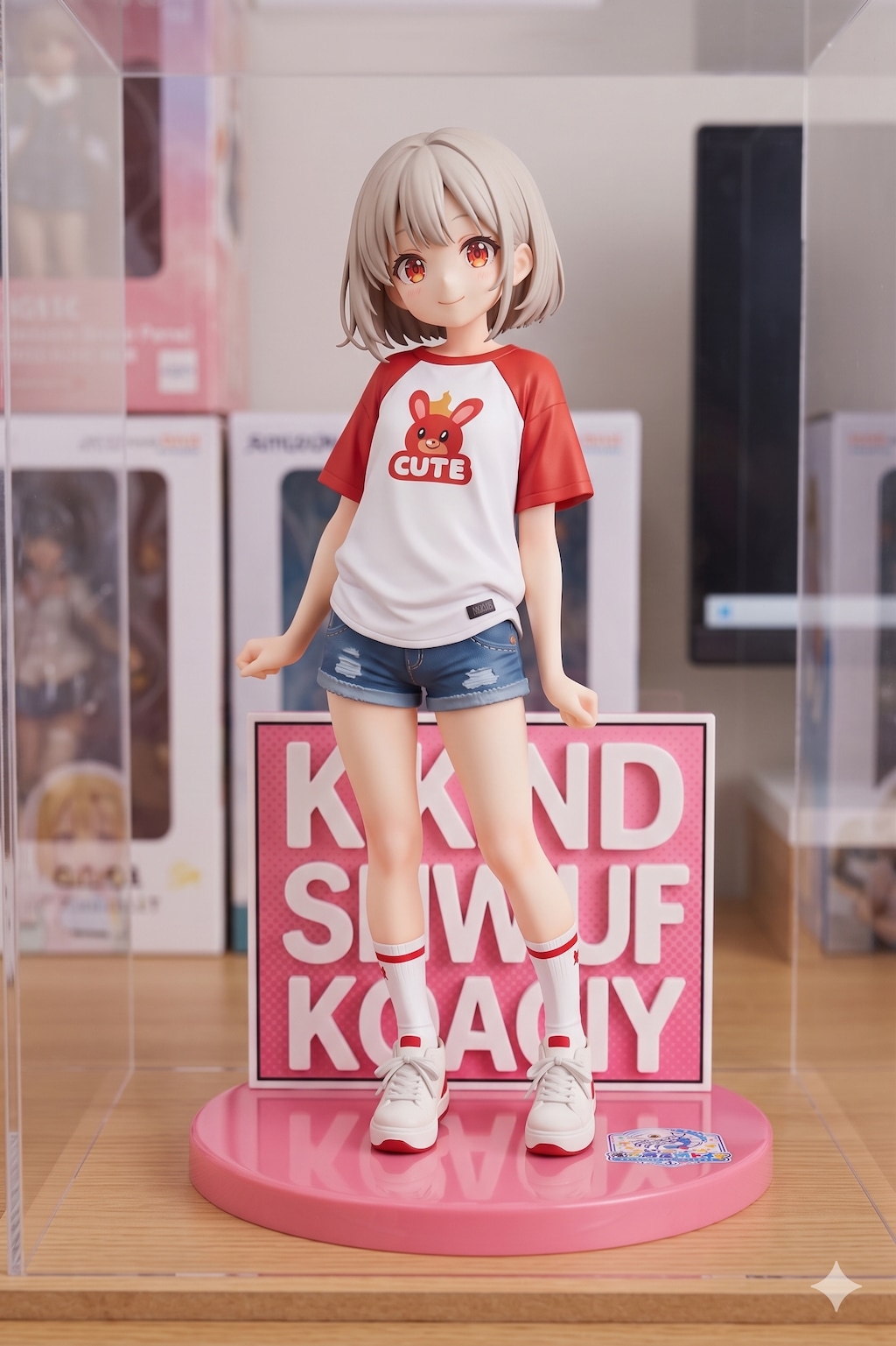 ラグランコーデ５種盛りで謎の海産物コレクション！