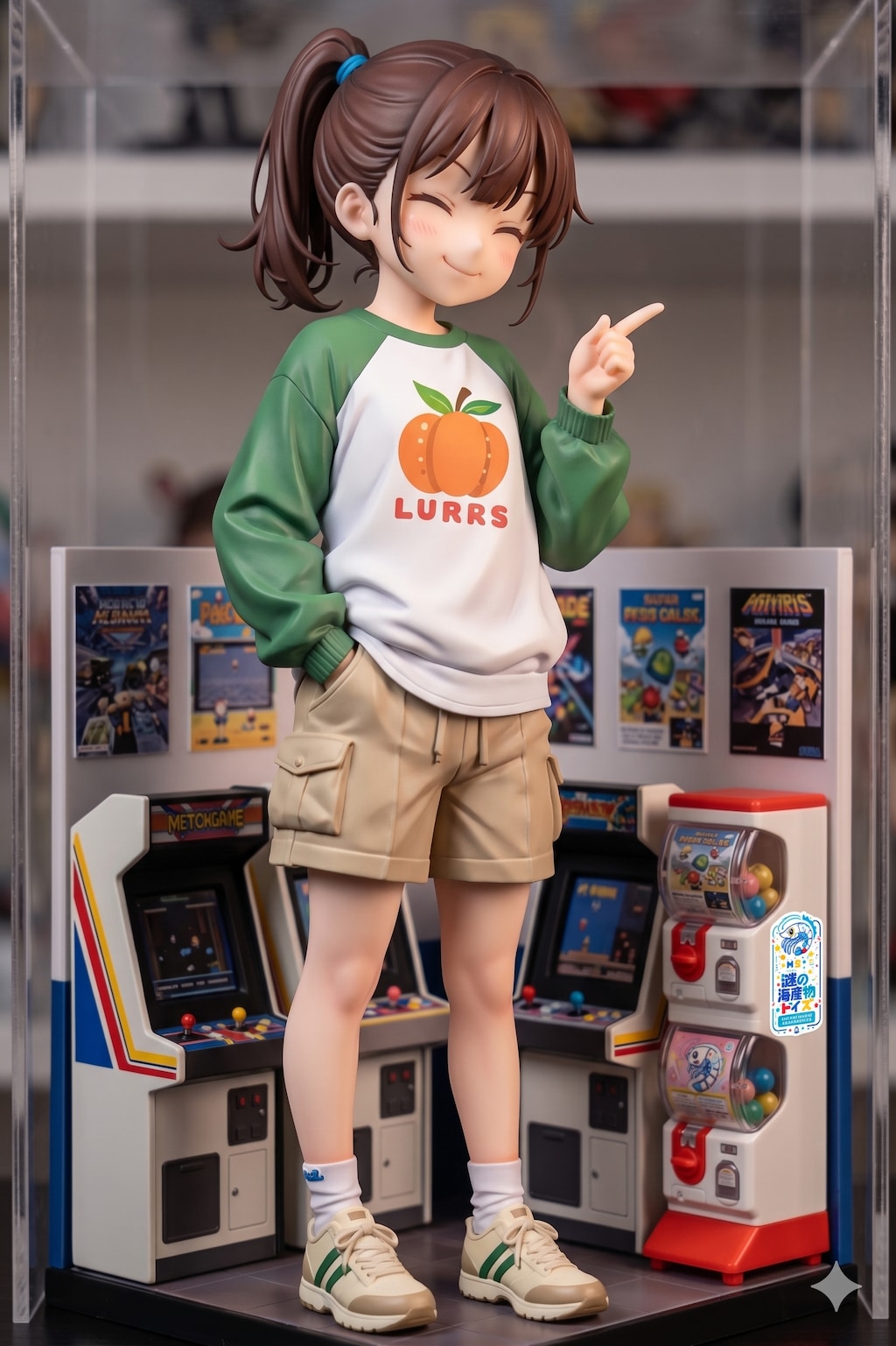 ラグランコーデ５種盛りで謎の海産物コレクション！