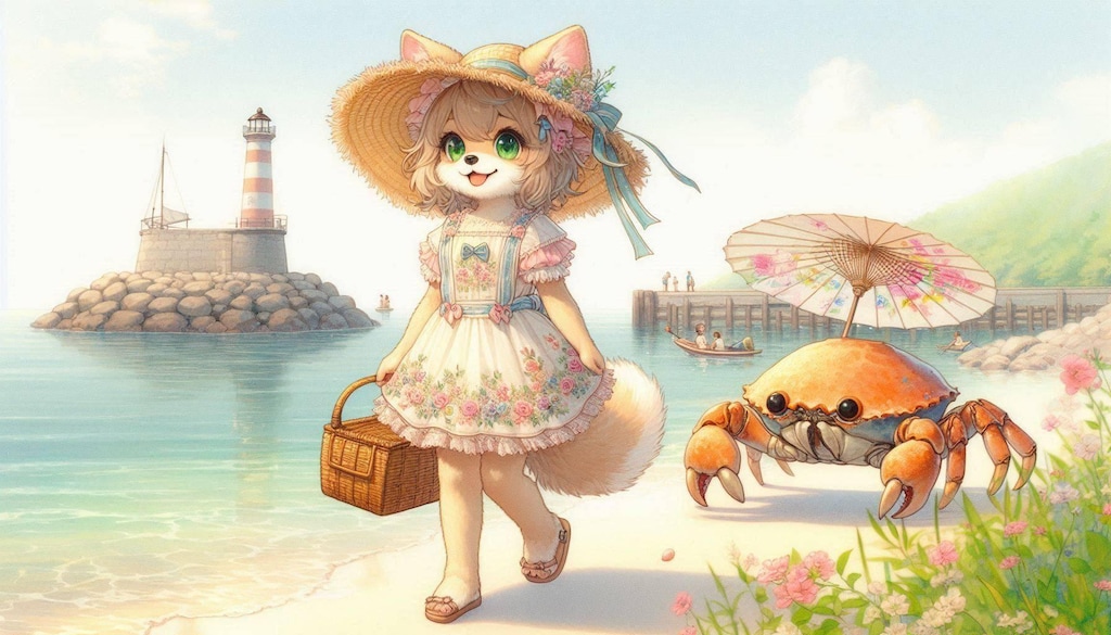 これからシソの仕込みを眺めに行くの