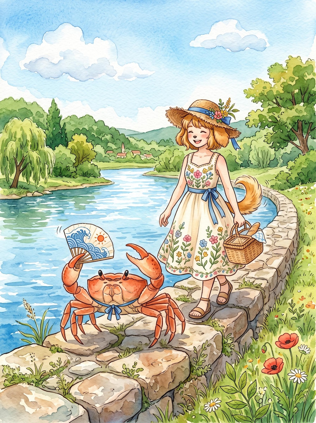 これからシソの仕込みを眺めに行くの