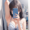 腋見せ自撮り 2枚目