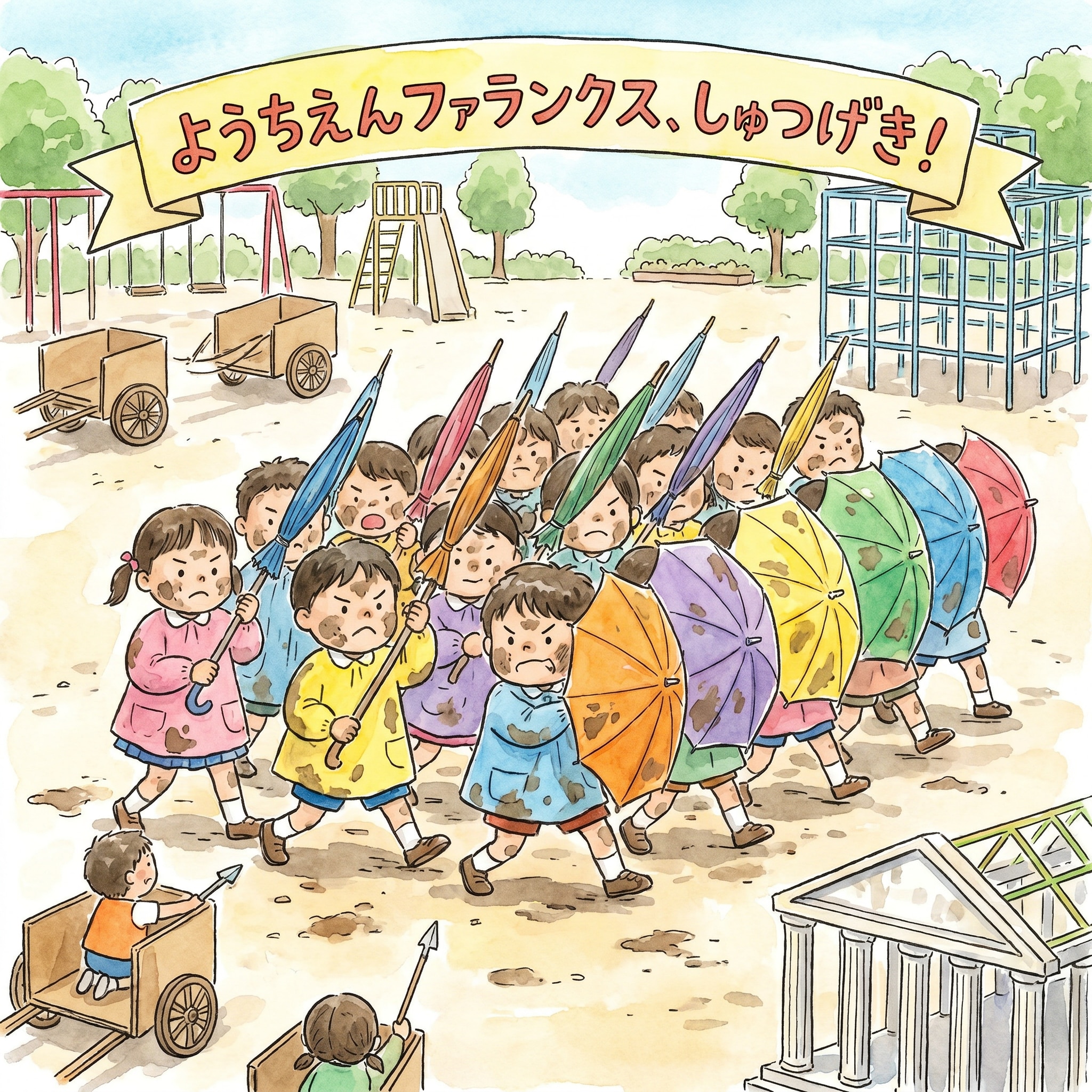 傘ファランクス隊