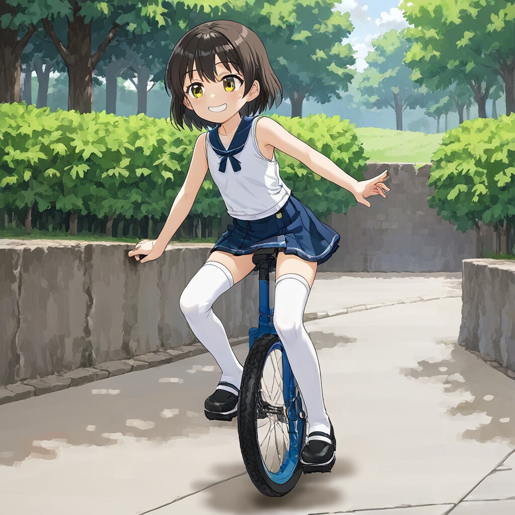 一輪車２
