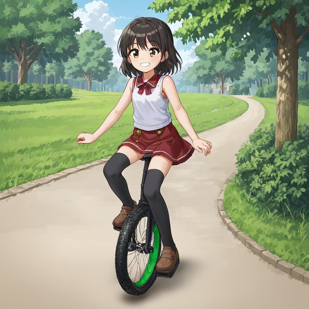 一輪車２