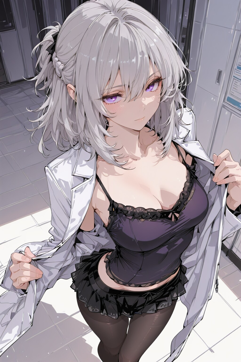 (1328)銀髪ちゃん女医