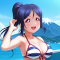 沼津なビーチでサーフィン果南👙🏄‍♀️🏖️🗻❤️ 3枚目