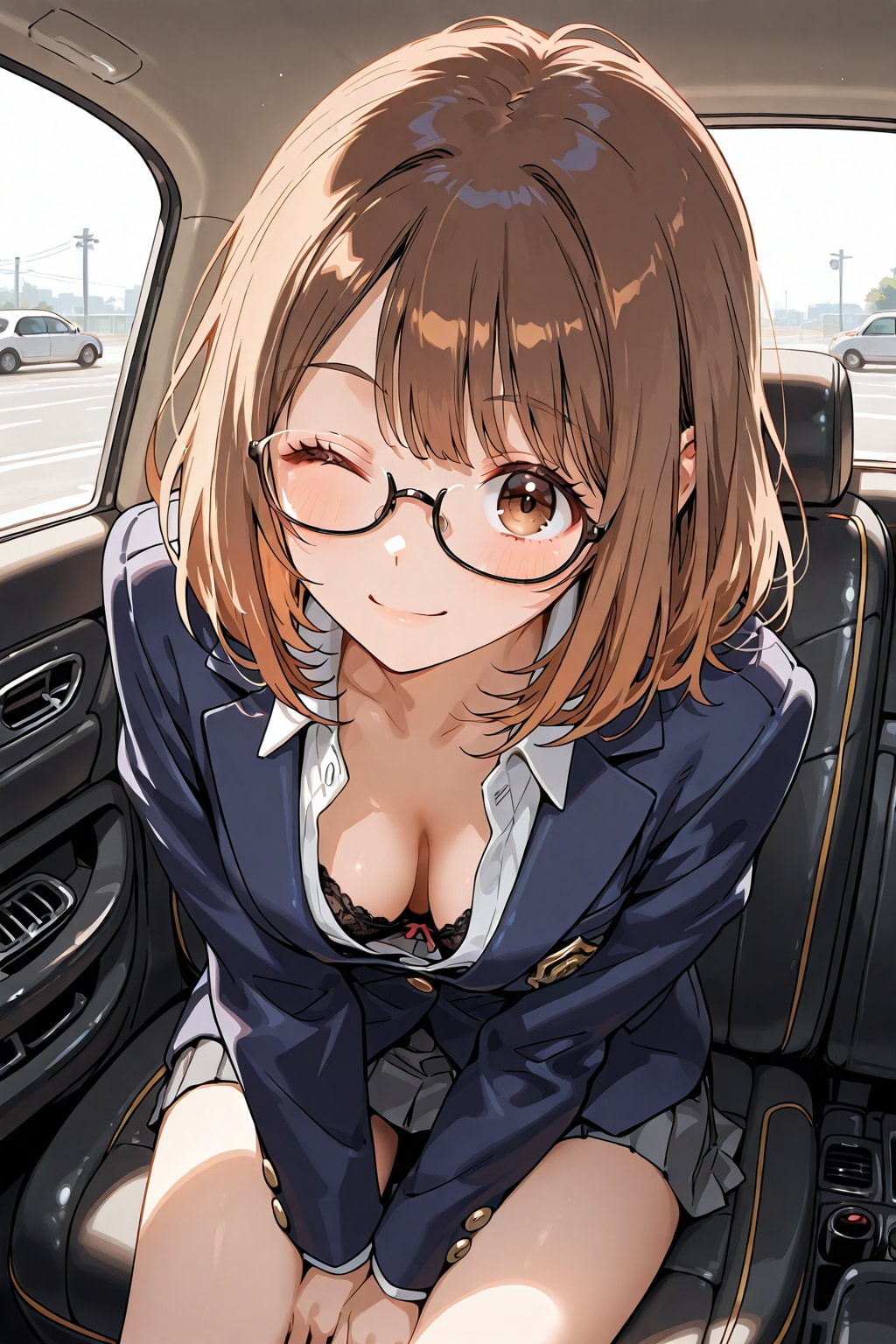 胸チラ037