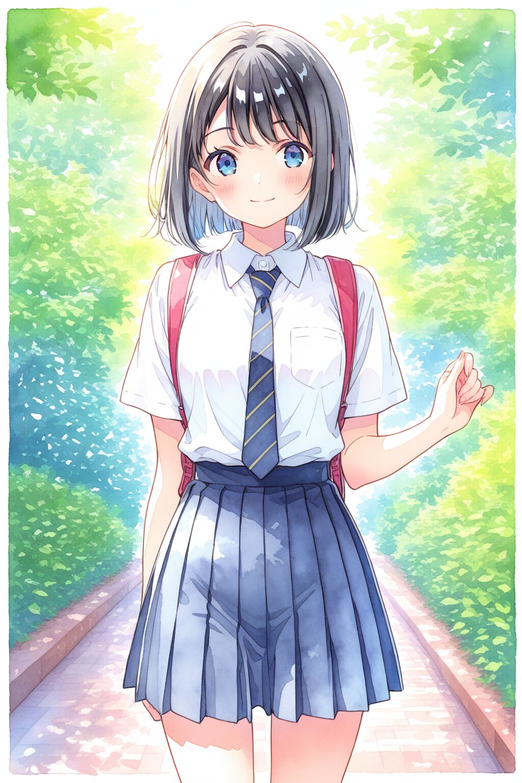 新緑の少女