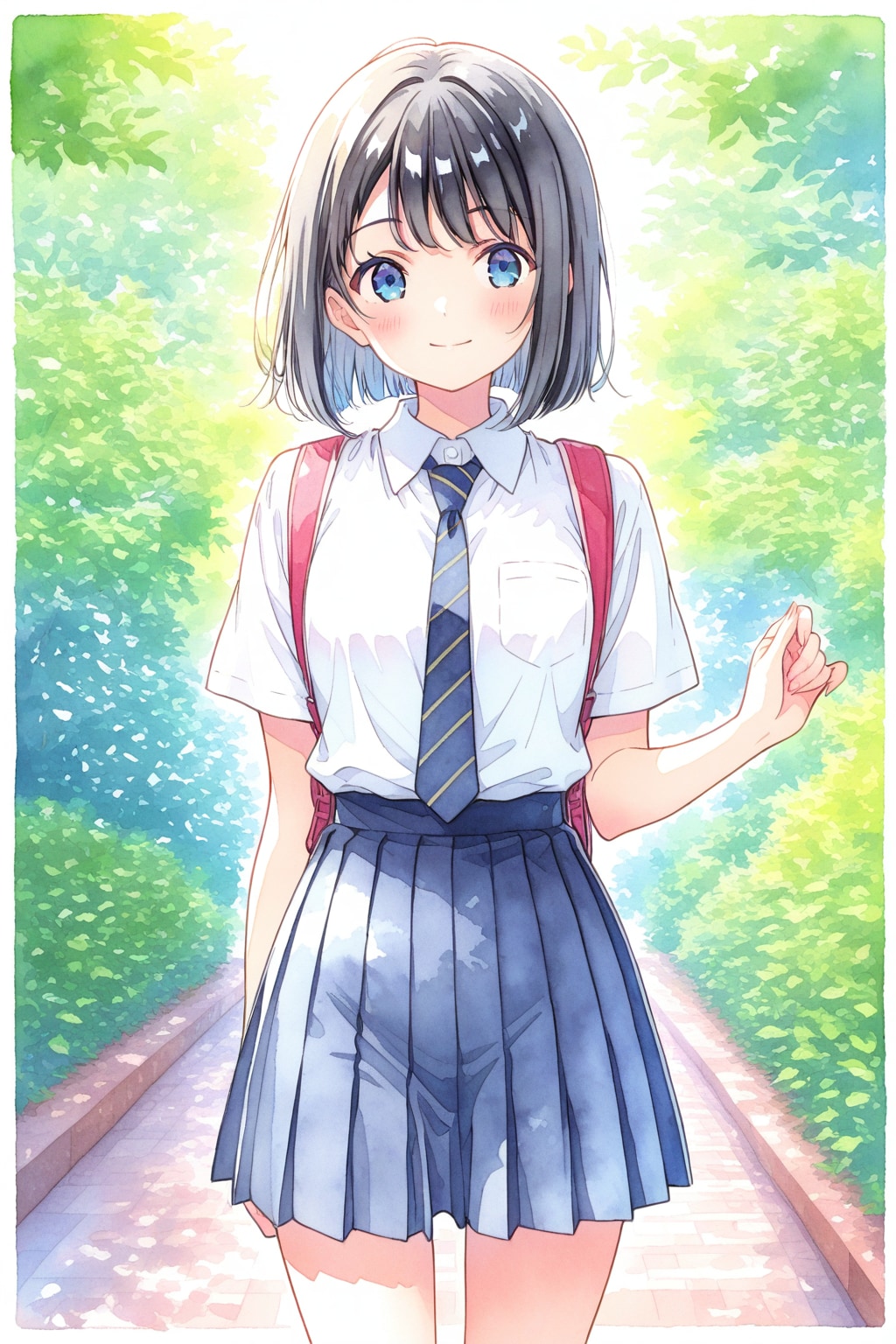 新緑の少女