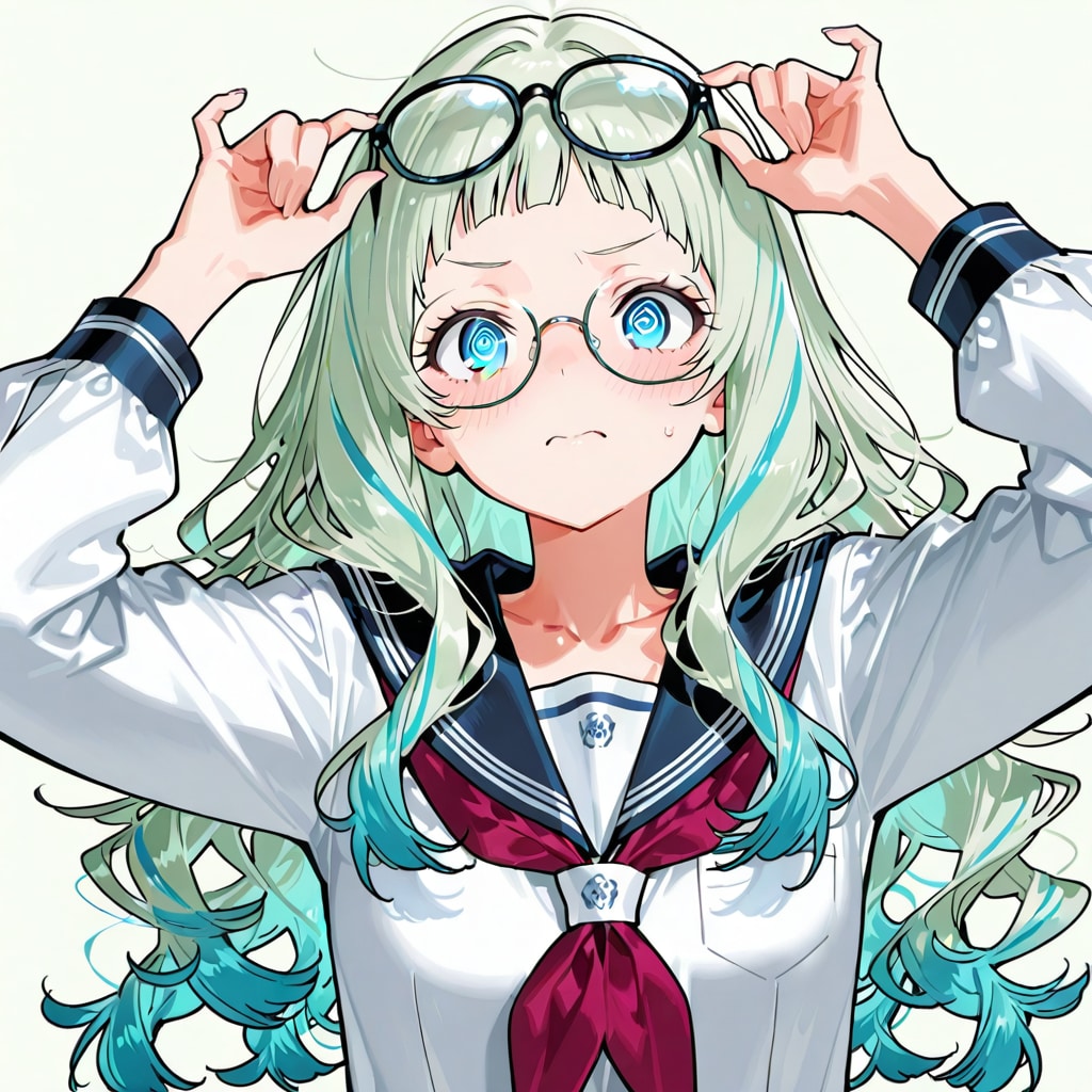 メガネっ娘比べ