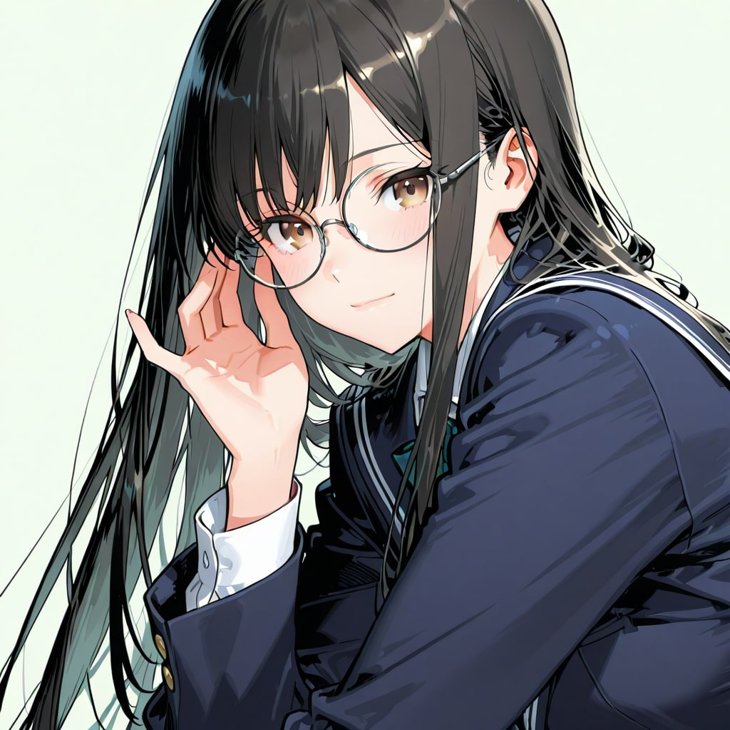 メガネっ娘比べ
