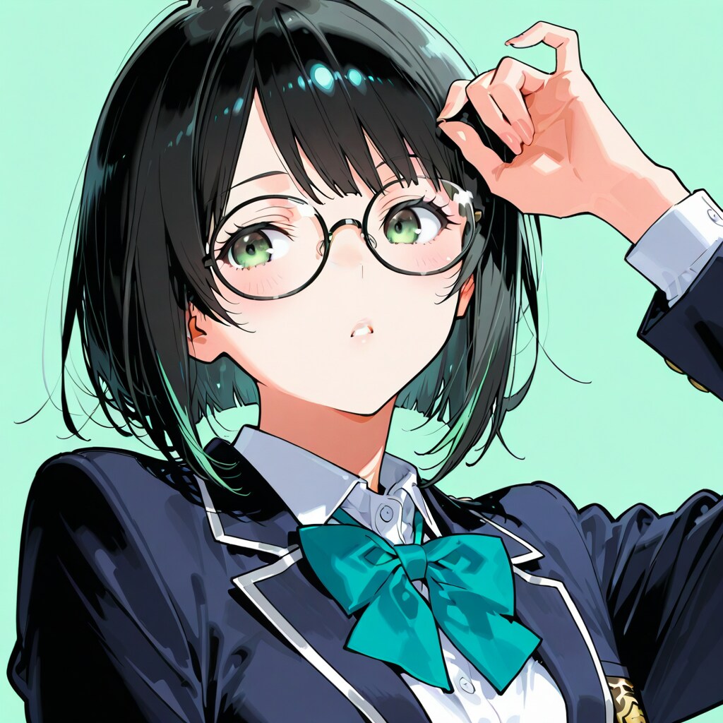 メガネっ娘比べ