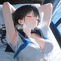 ホテル・制服・ベッド① 2枚目