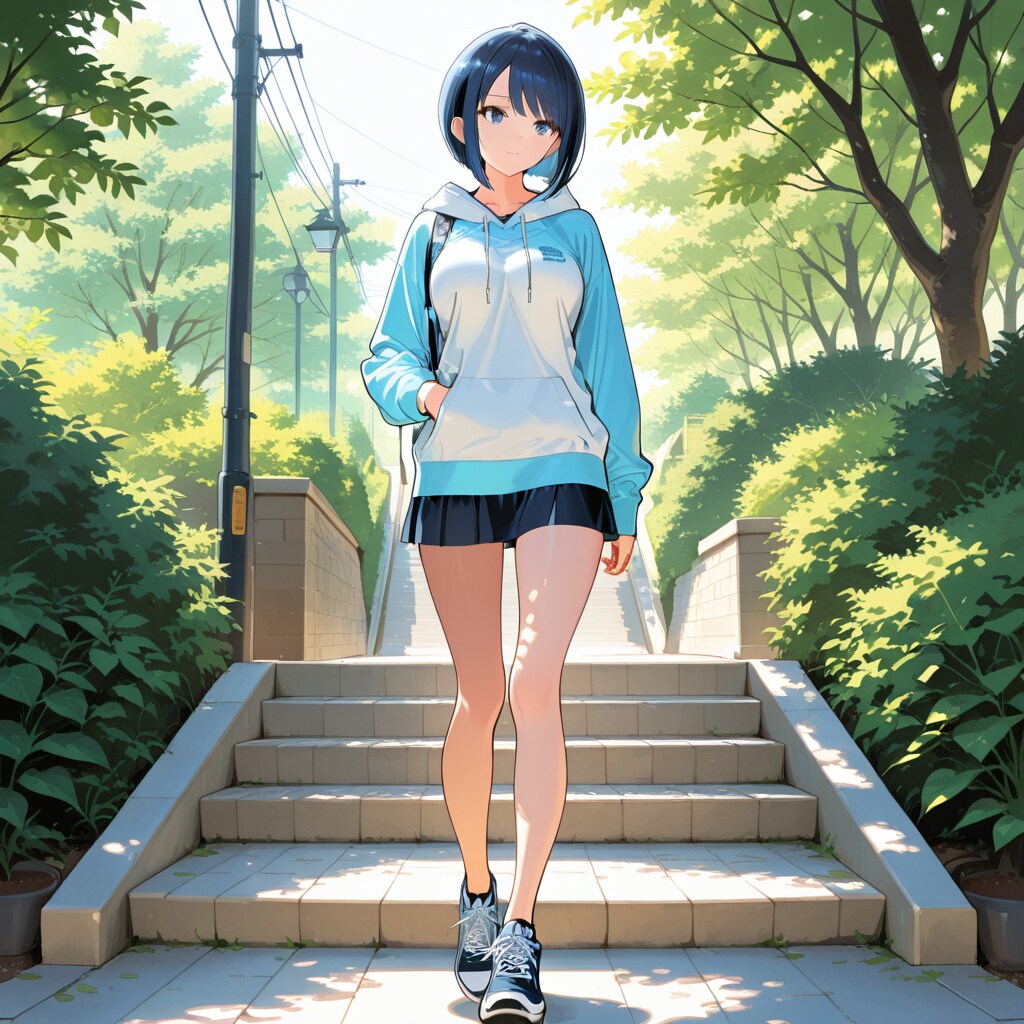 夏前の風、スポーティーカジュアル | の人気AIイラスト・グラビア