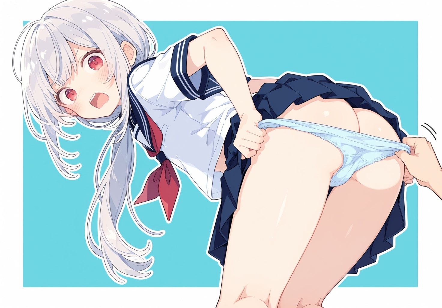 ぱんつを脱がせる