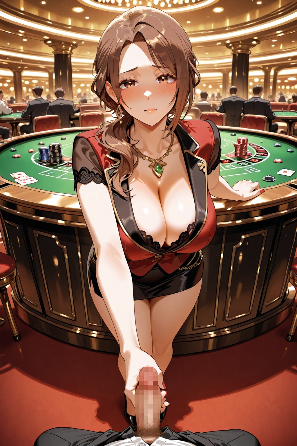 人妻お姉さん　カジノディーラー5