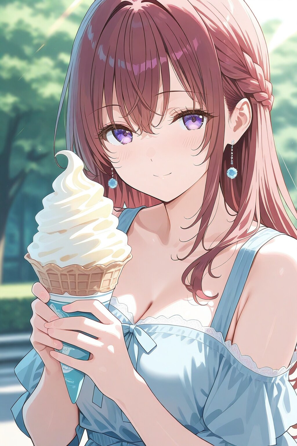 ソフトクリーム 20歳女性