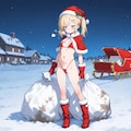 2025クリスマスのサンタ少女 2枚目