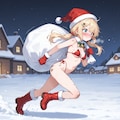 2025クリスマスのサンタ少女 8枚目