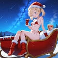 2025クリスマスのサンタ少女 5枚目