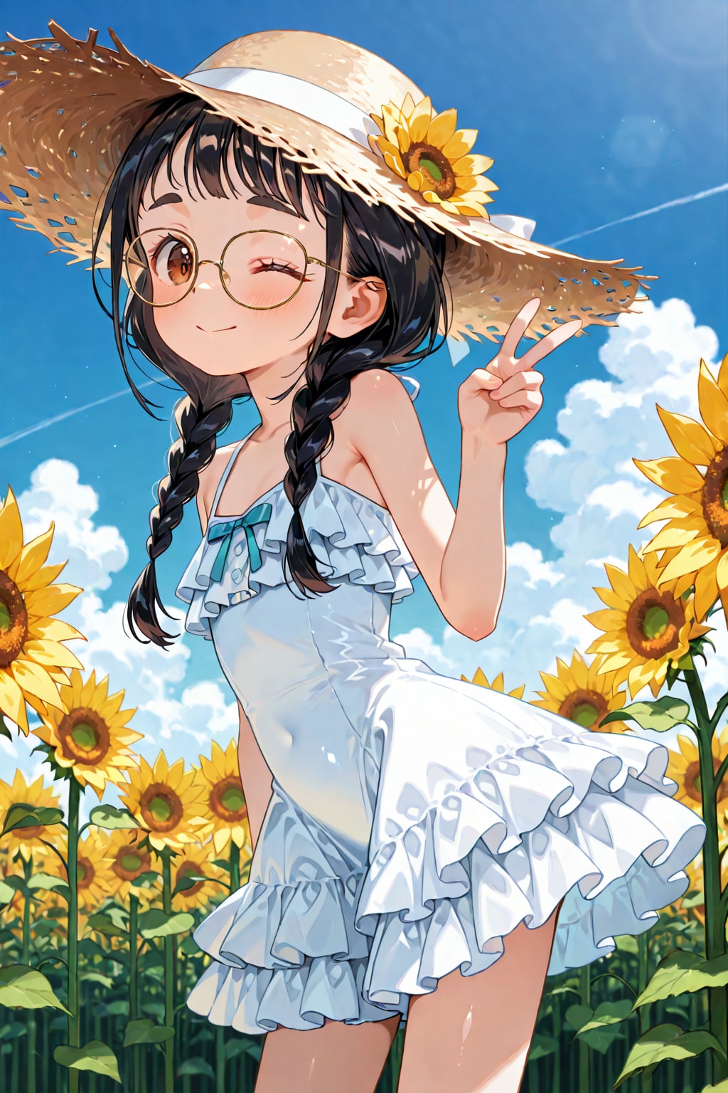 100万PUI山分けお疲れ様でした〜！ | の人気AIイラスト・グラビア