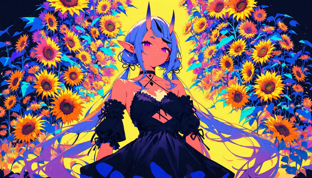 ひまわり畑 - 竜胆尊 / にじさんじ