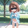 目隠してるから恥ずかしくない……よね? 3枚目
