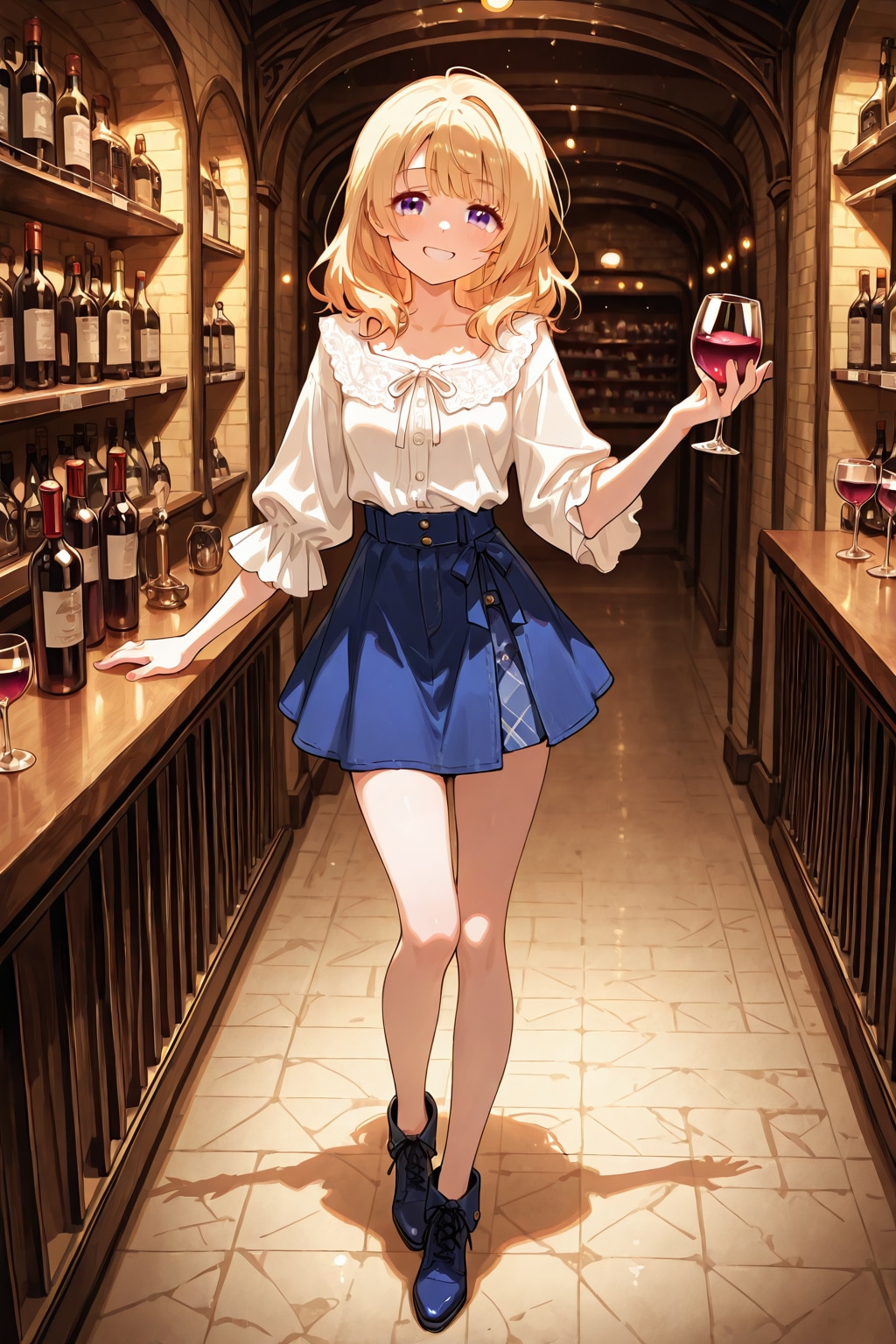 私と一緒に、飲まない？