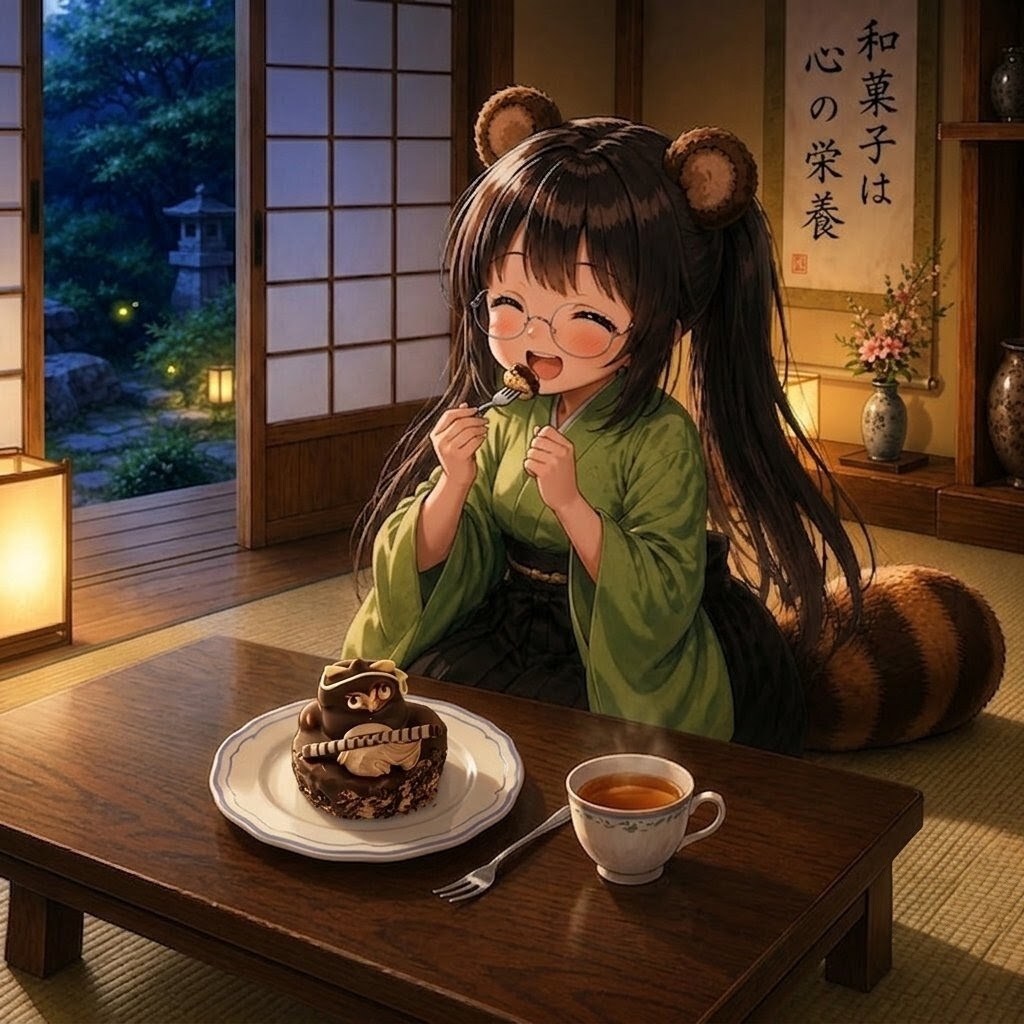 たぬきケーキ | の人気AIイラスト・グラビア
