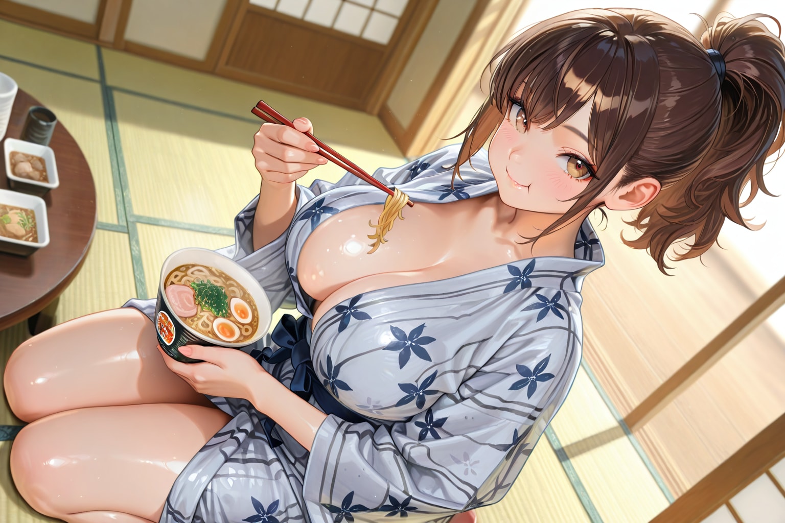 ラーメン美味しい♡