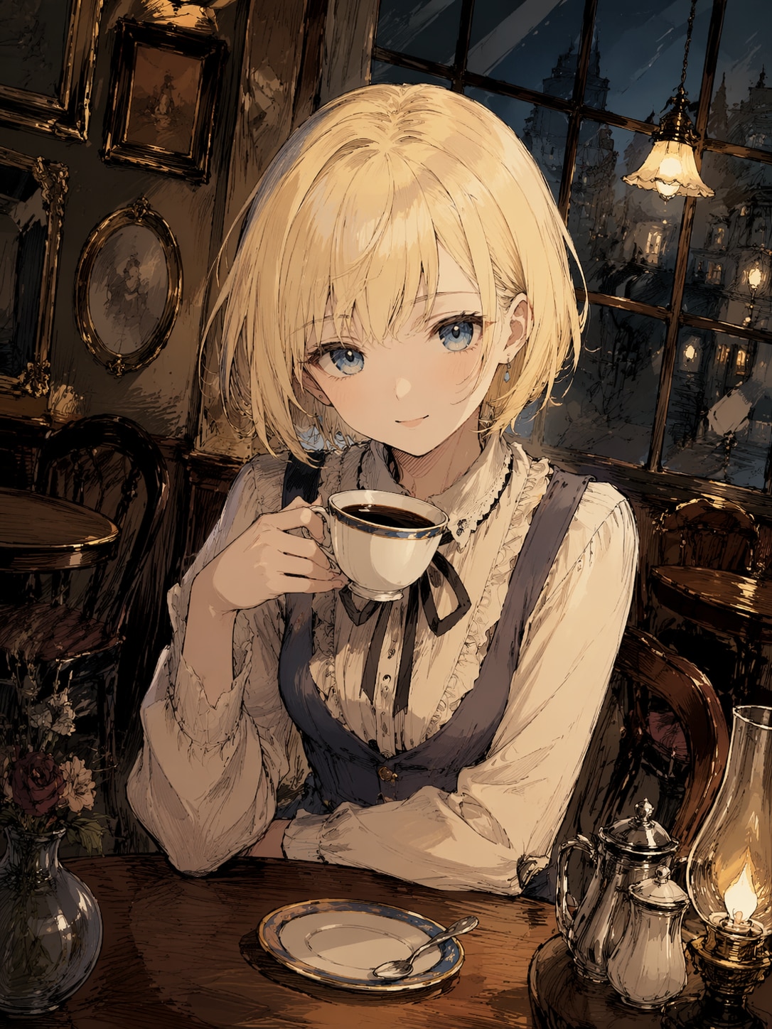 ブラックコーヒー | の人気AIイラスト・グラビア