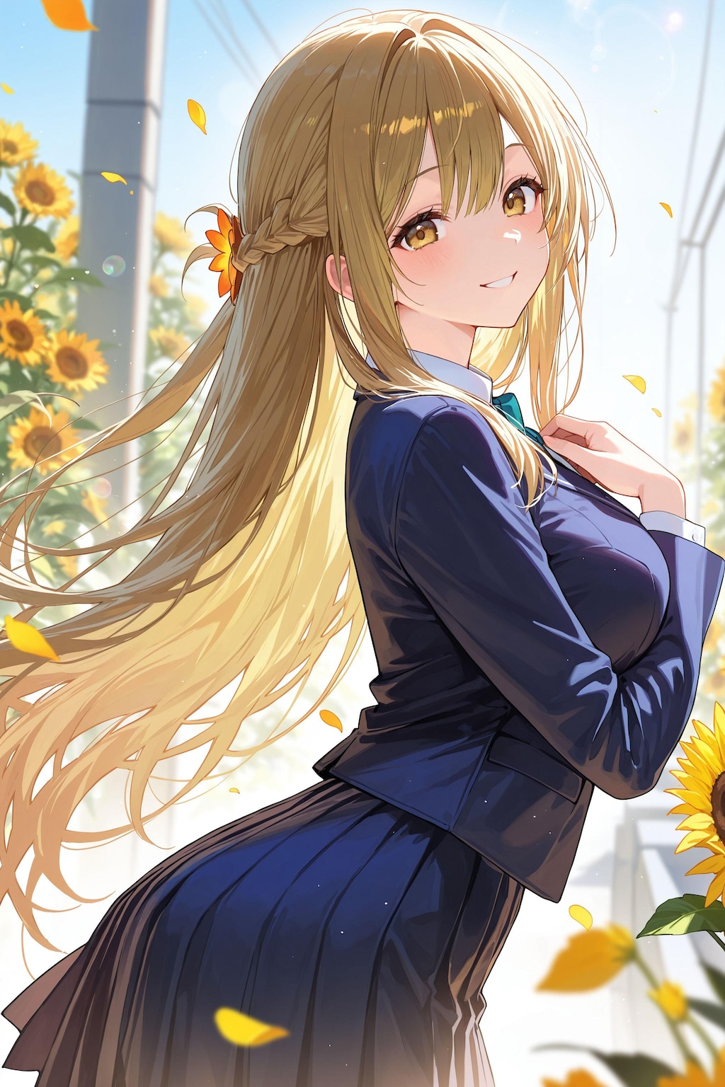 異世界学園の少女