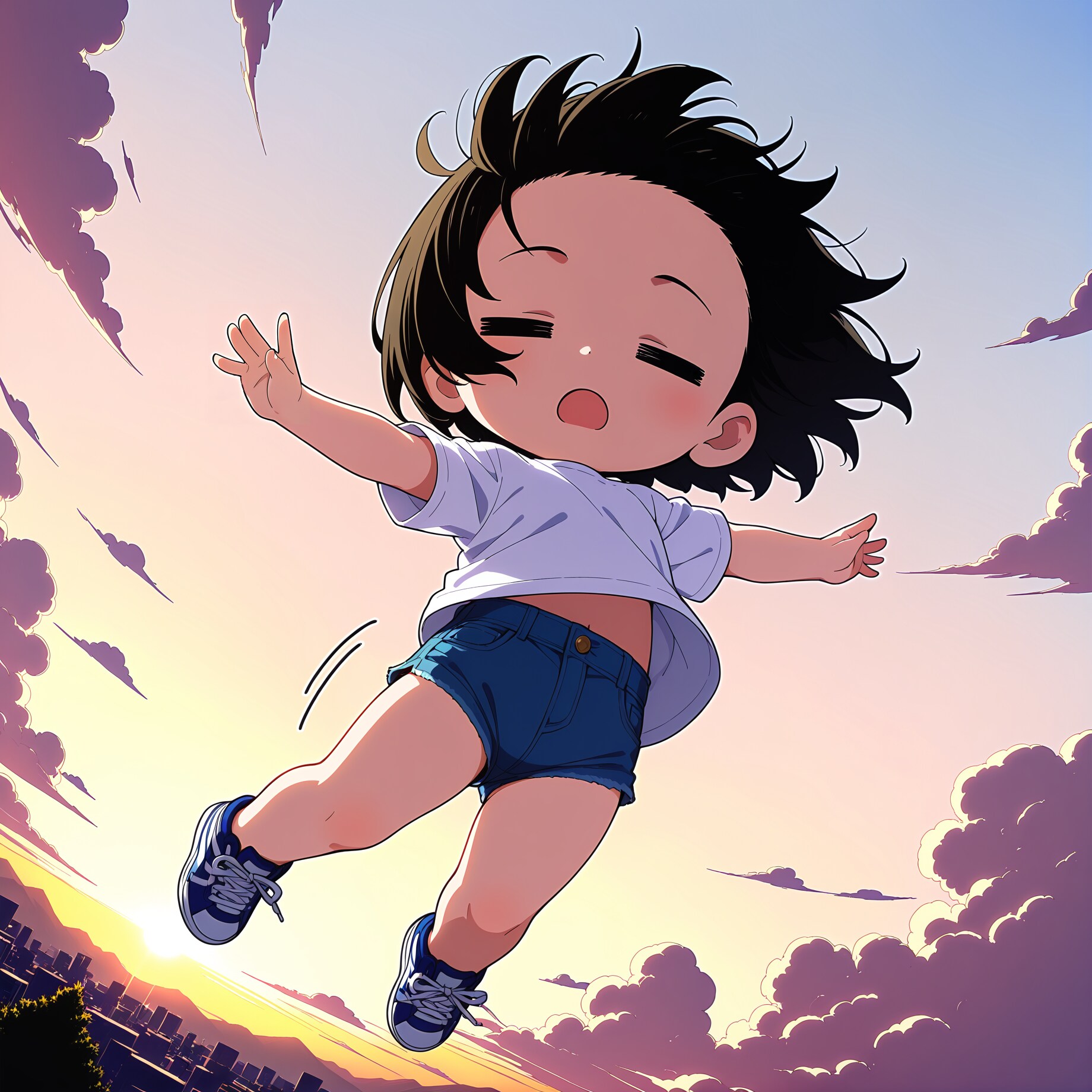 I can fly !