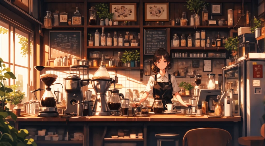 サイフォン喫茶