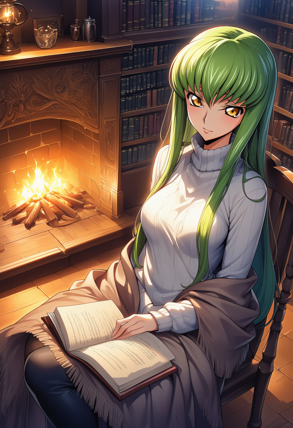 頁の焔 ― Flames Between Words