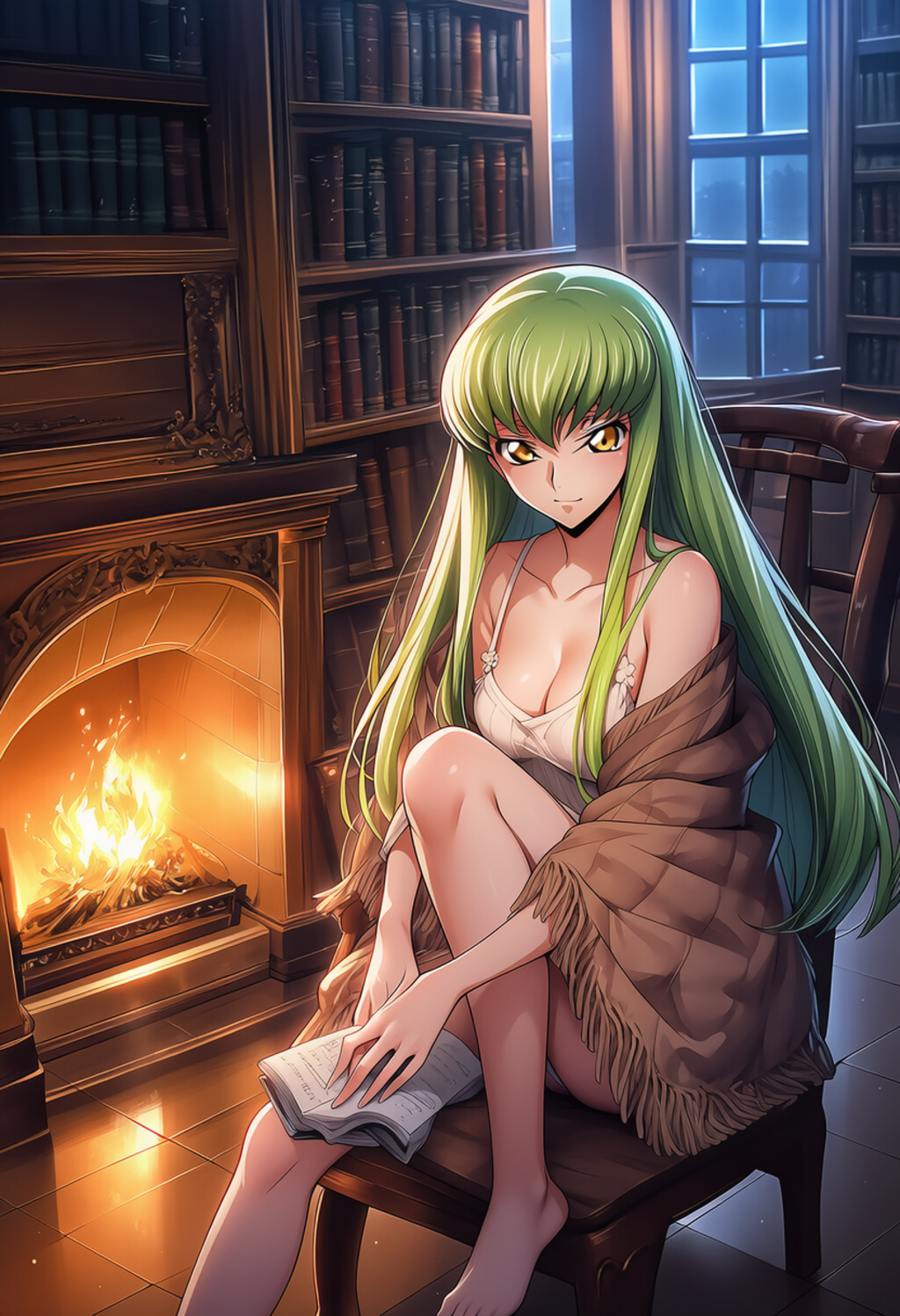 頁の焔 ― Flames Between Words