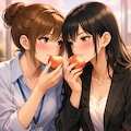 甘いですよ。（やまなし桃の日） 2枚目