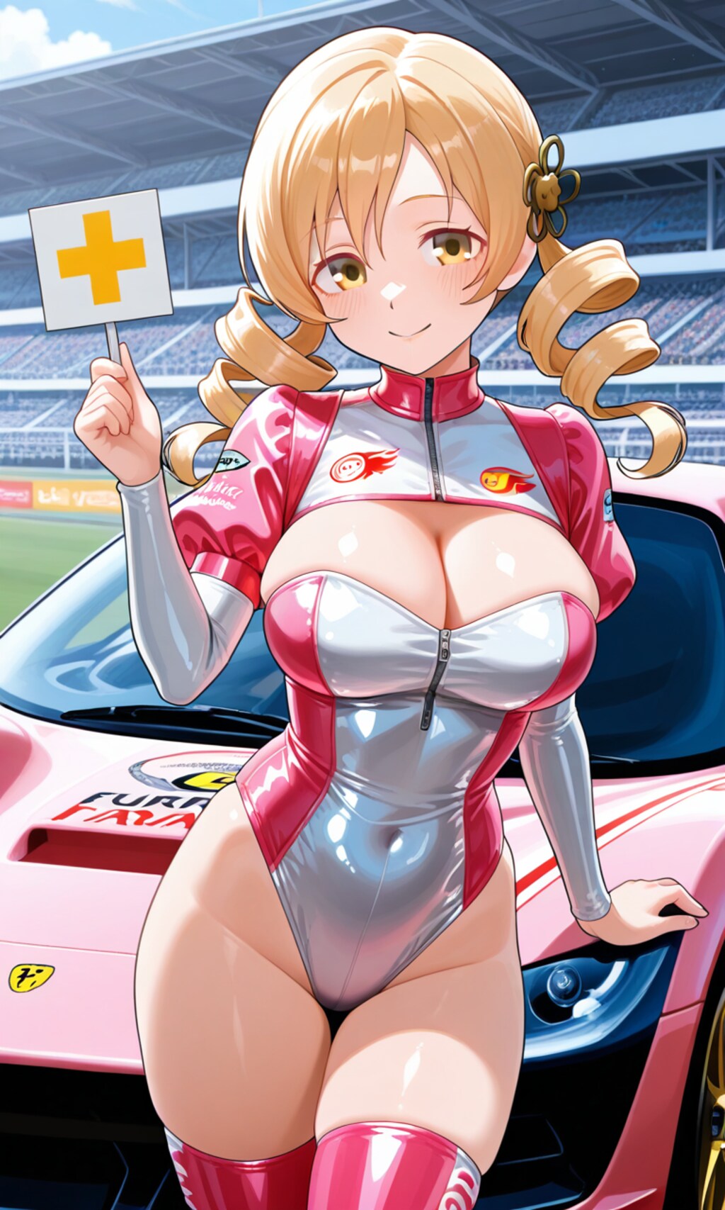 レースクイーン　巴マミ