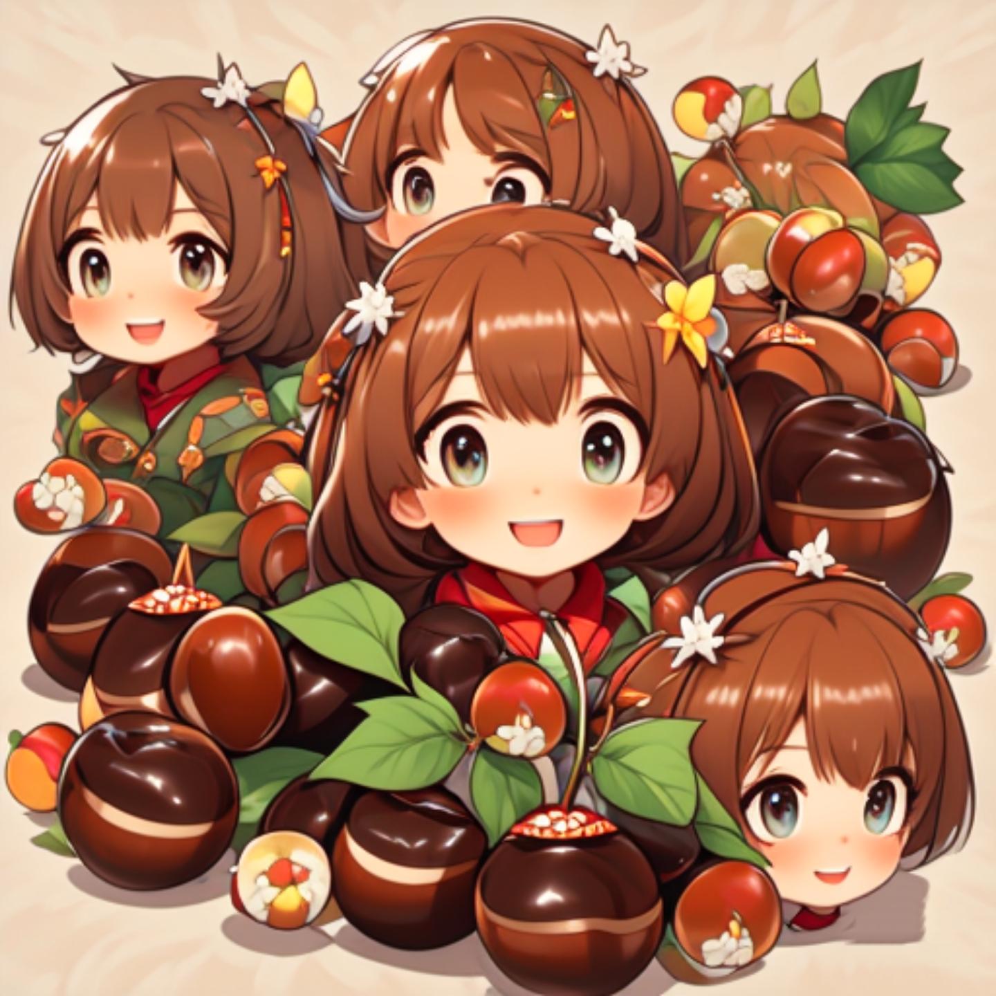 私たち、みんなそっくり(栗)！