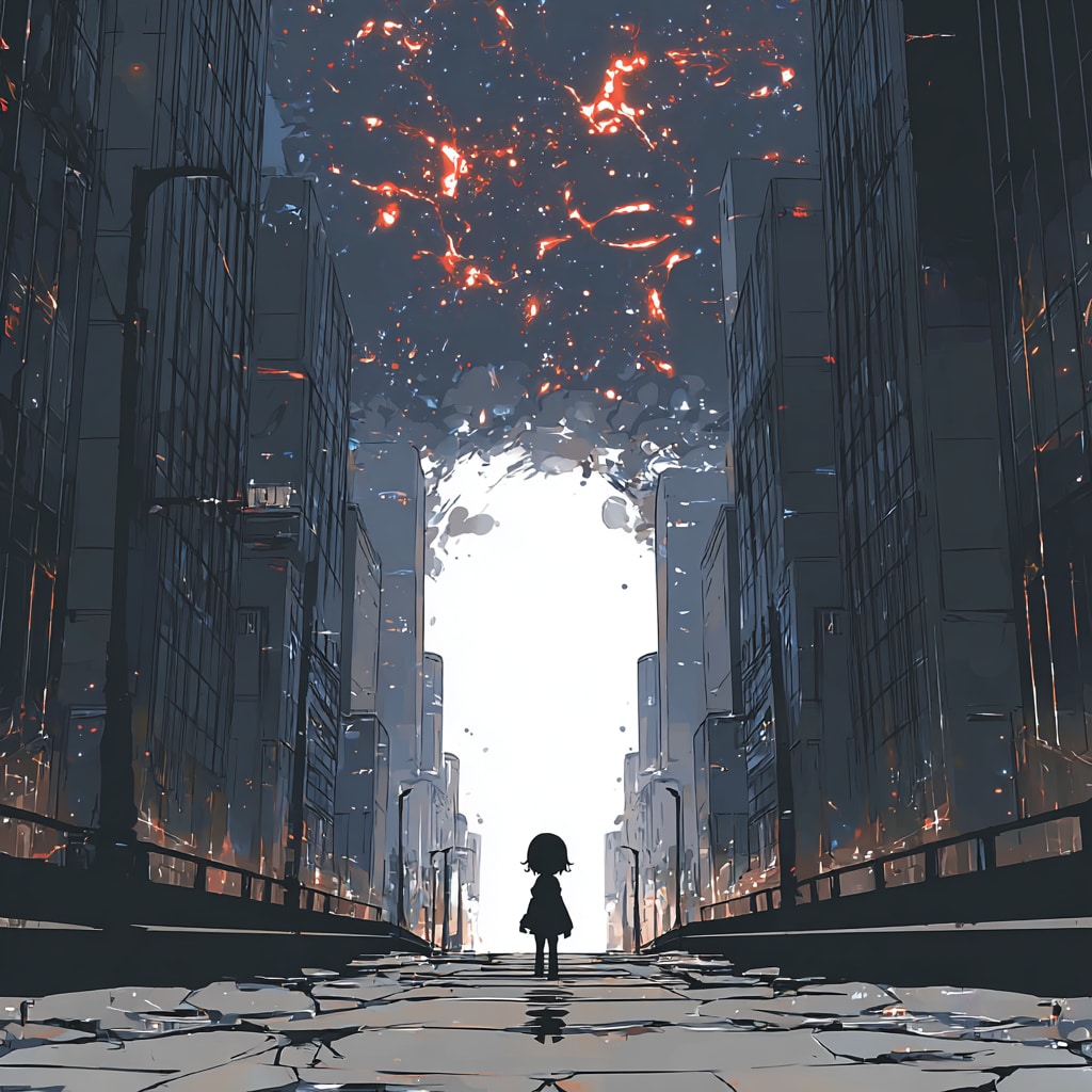 天覆う世界の果て | の人気AIイラスト・グラビア