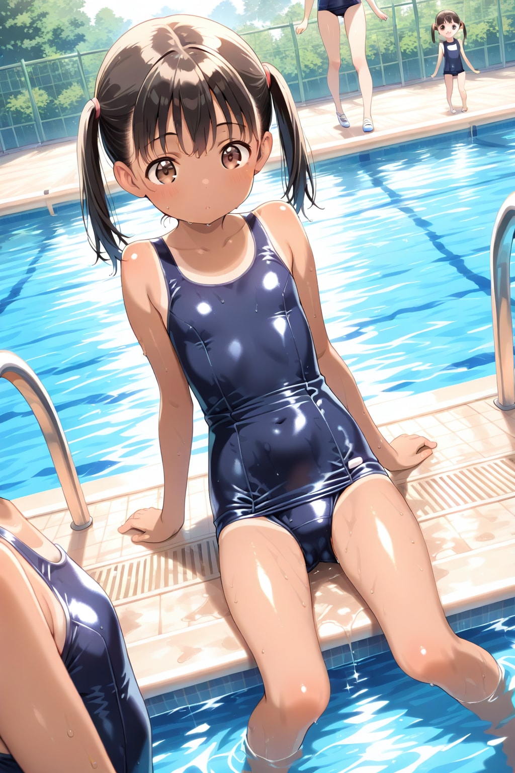 スク水美少女