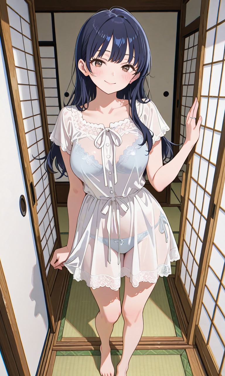 迷路みたいな和室で