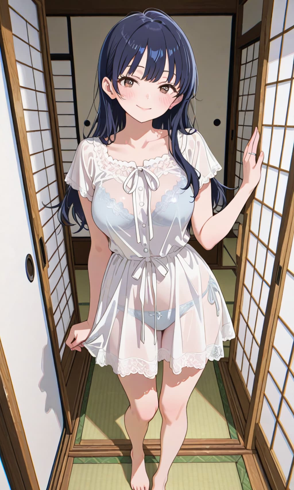 迷路みたいな和室で