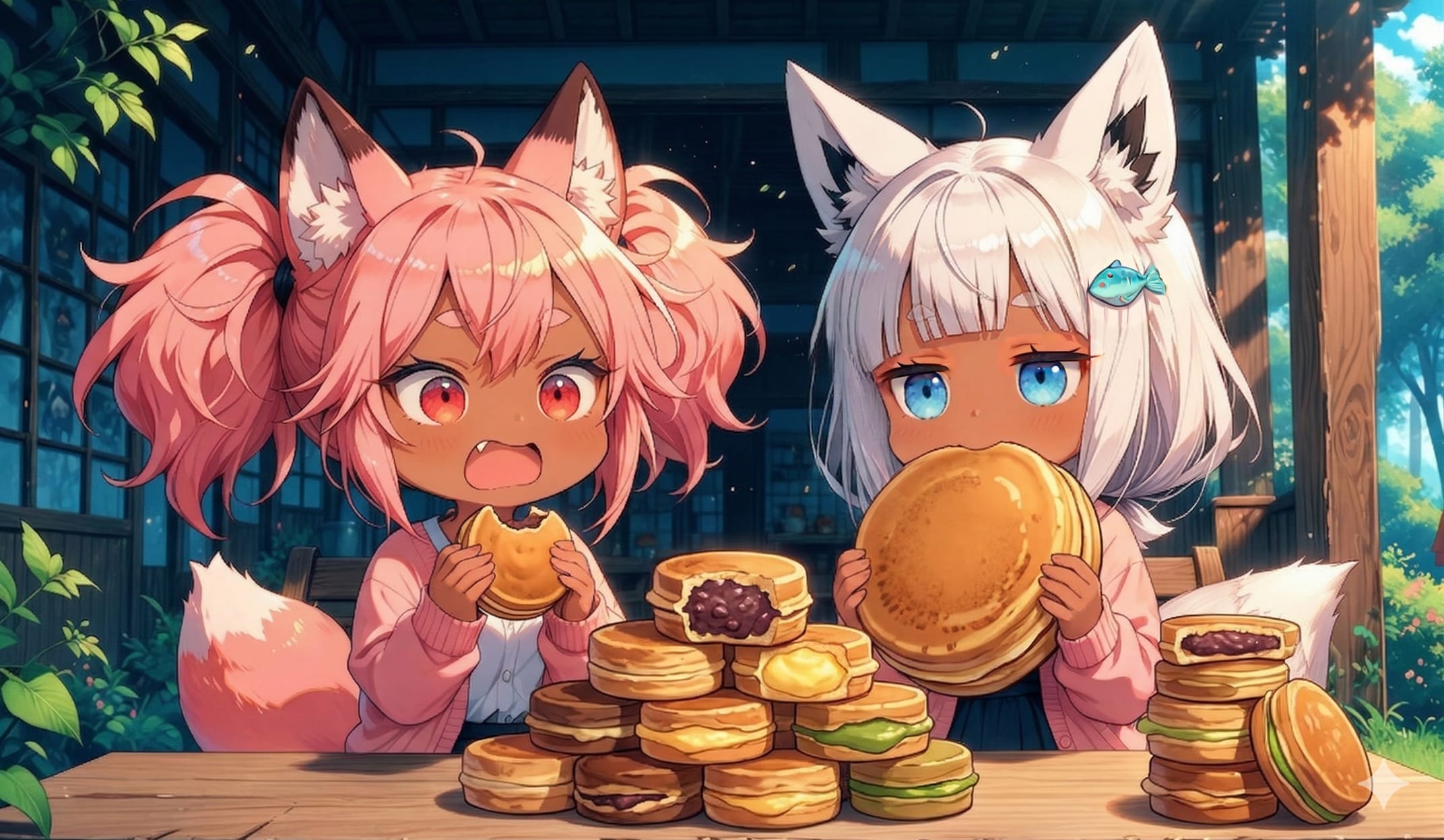 巨大今川焼き | の人気AIイラスト・グラビア