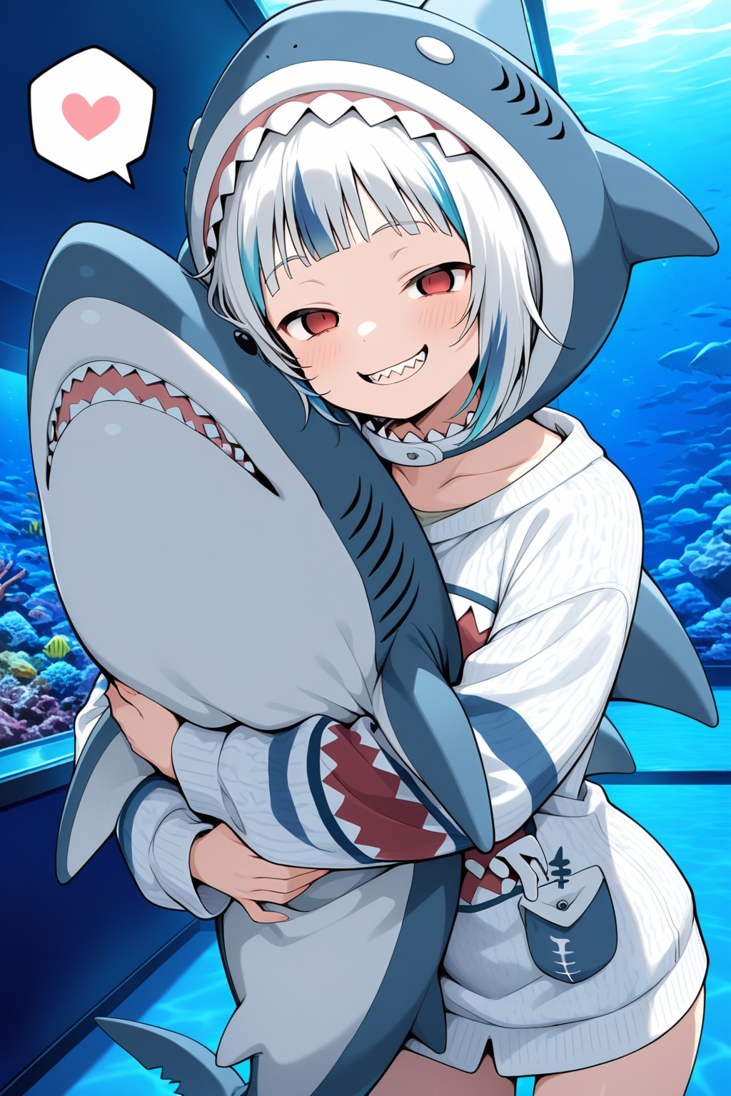 ドヤ顔のサメ美ちゃん