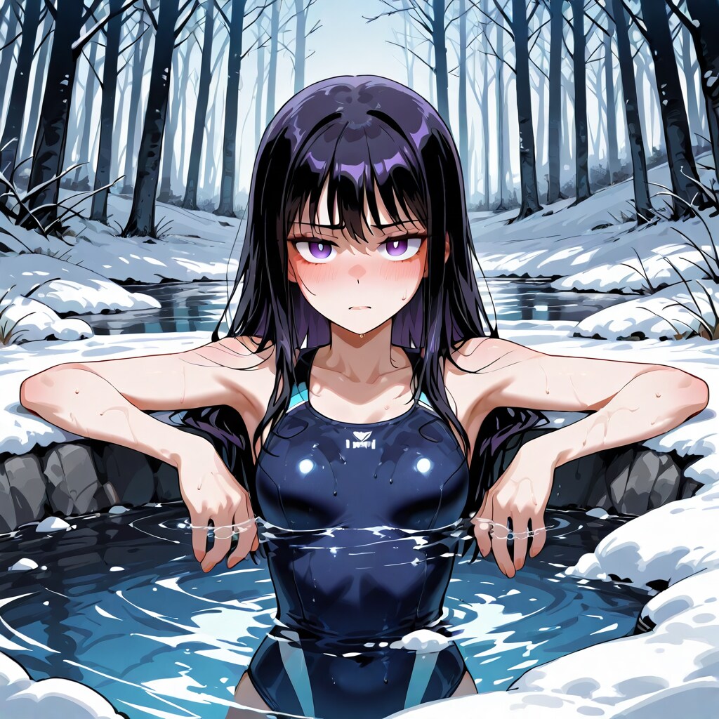 ｼﾝ泣きべそ寒中水泳4