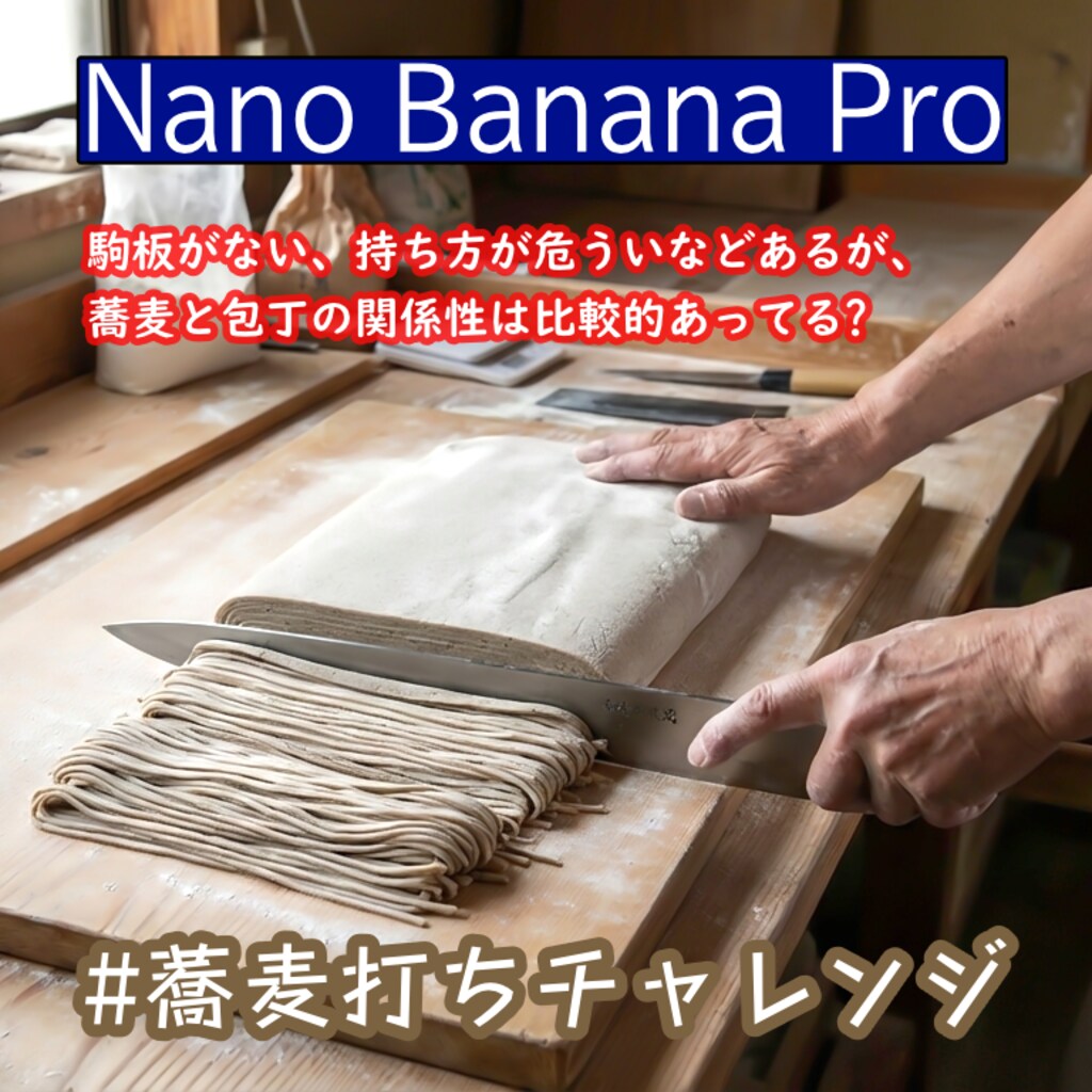 年越しそばが作れない